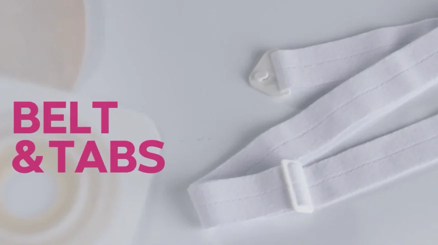 A video thumbnail of 'Ostomy Belts and Belt Tabs'